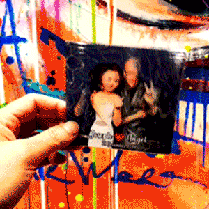 gif photobooth with holographic prints